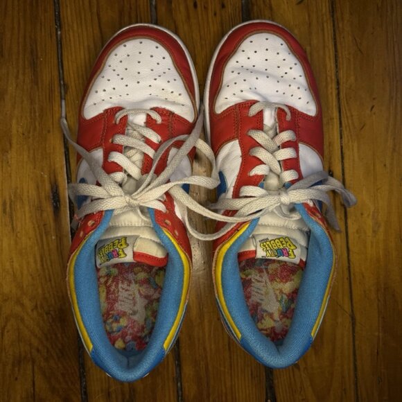 Nike Lebron Other - Nike Fruity Pebbles Pattern LeBron James Dunk Low Pro SB DH8009, Size 8 No Box